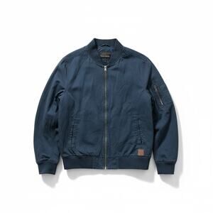 Lucky Brand Men’s zip up Top – Size L – Navy Blue